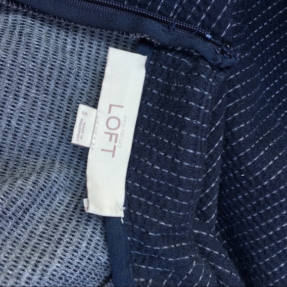 LOFT sleeveless mock neck, drop waist dress - Picture 8 of 8